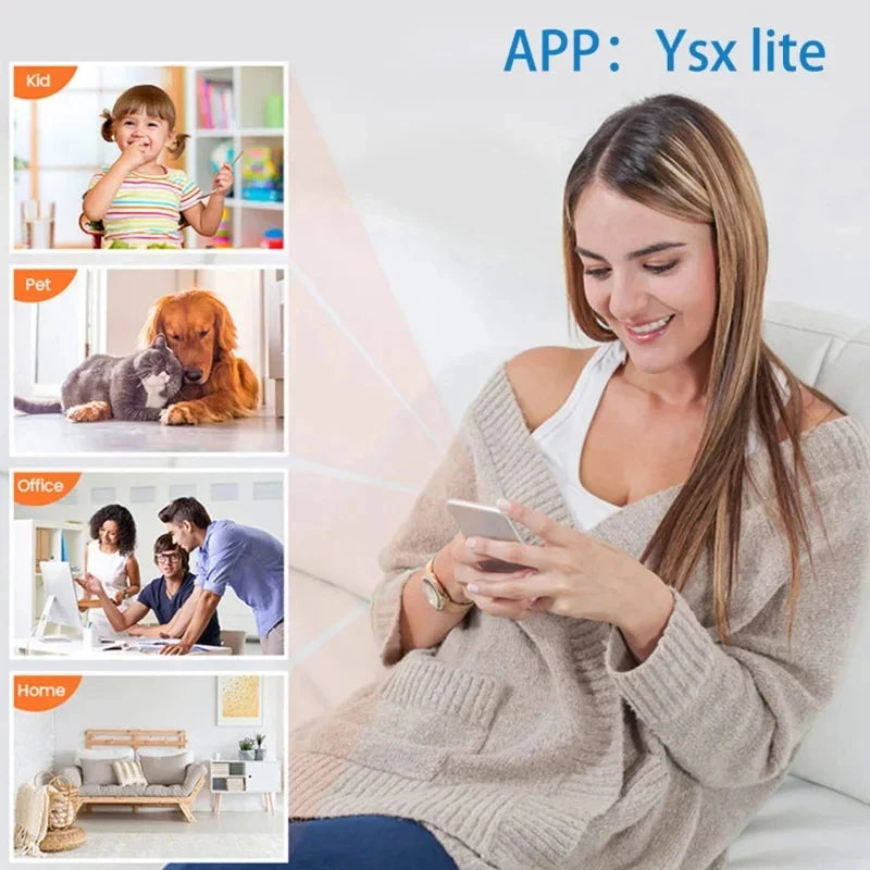 New X5 Mini Camera 1080P Clear Night Vision Lightweight Portable Premium Cams Motion Detection Wireless WiFi Surveillance Camera